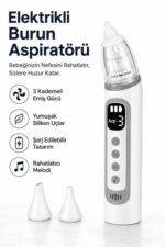 NİMO ŞARJLI BEBEK BURUN ASPİRATÖRÜ - Görsel 3